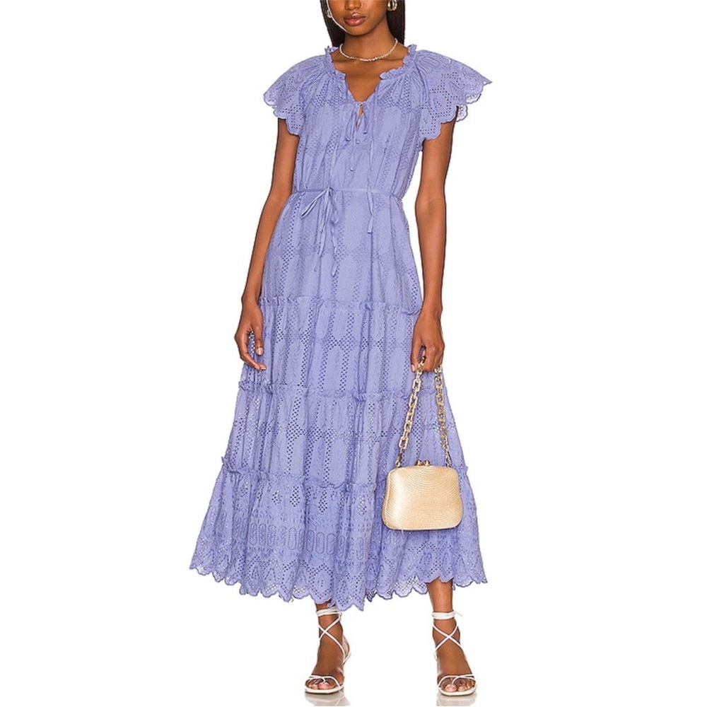 CLEOBELLA Mallory Ankle Dress - Sky